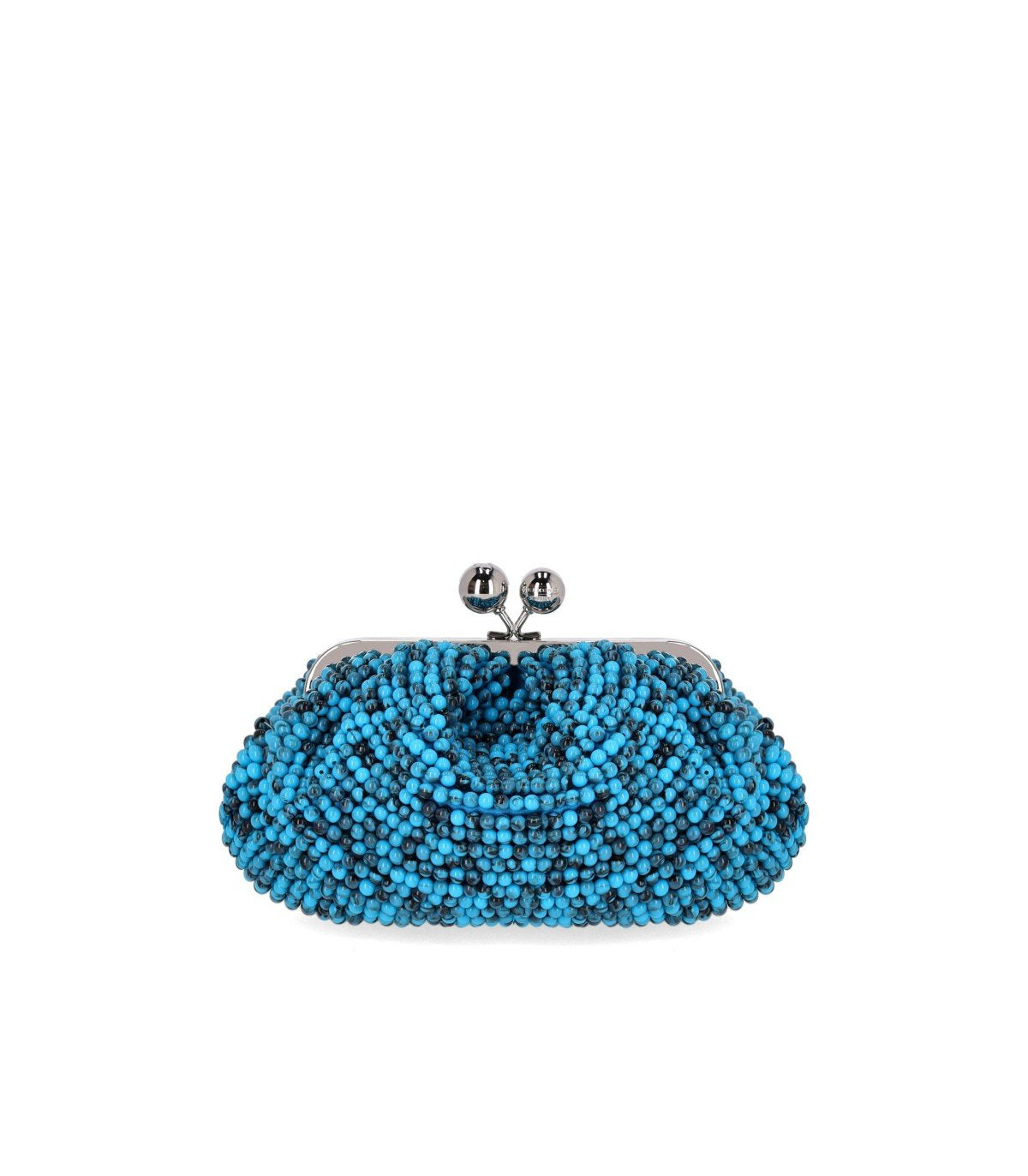 MAX MARA WEEKEND PASTICCINO ESCHIMO SMALL LIGHT BLUE CLUTCH