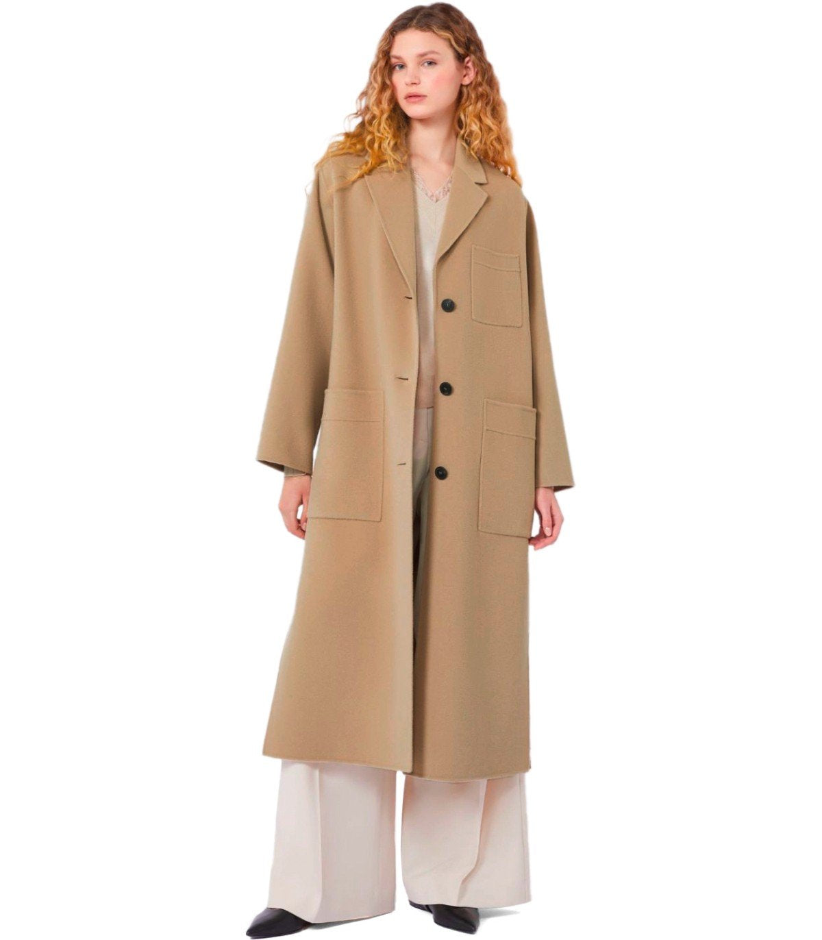 MAX MARA WEEKEND BEIGE MANTEL