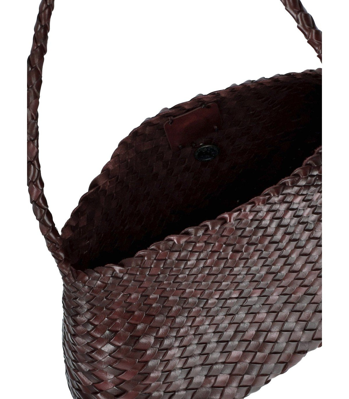 DRAGON DIFFUSION SANTA MARIA MINI BURGUNDY SHOULDER BAG