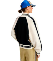 BOMBER IN MAGLIA IDOL BICOLORE ESSENTIEL ANTWERP