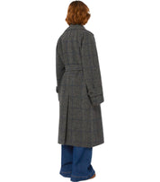 MAX MARA WEEKEND SESTRI GREY BELTED COAT