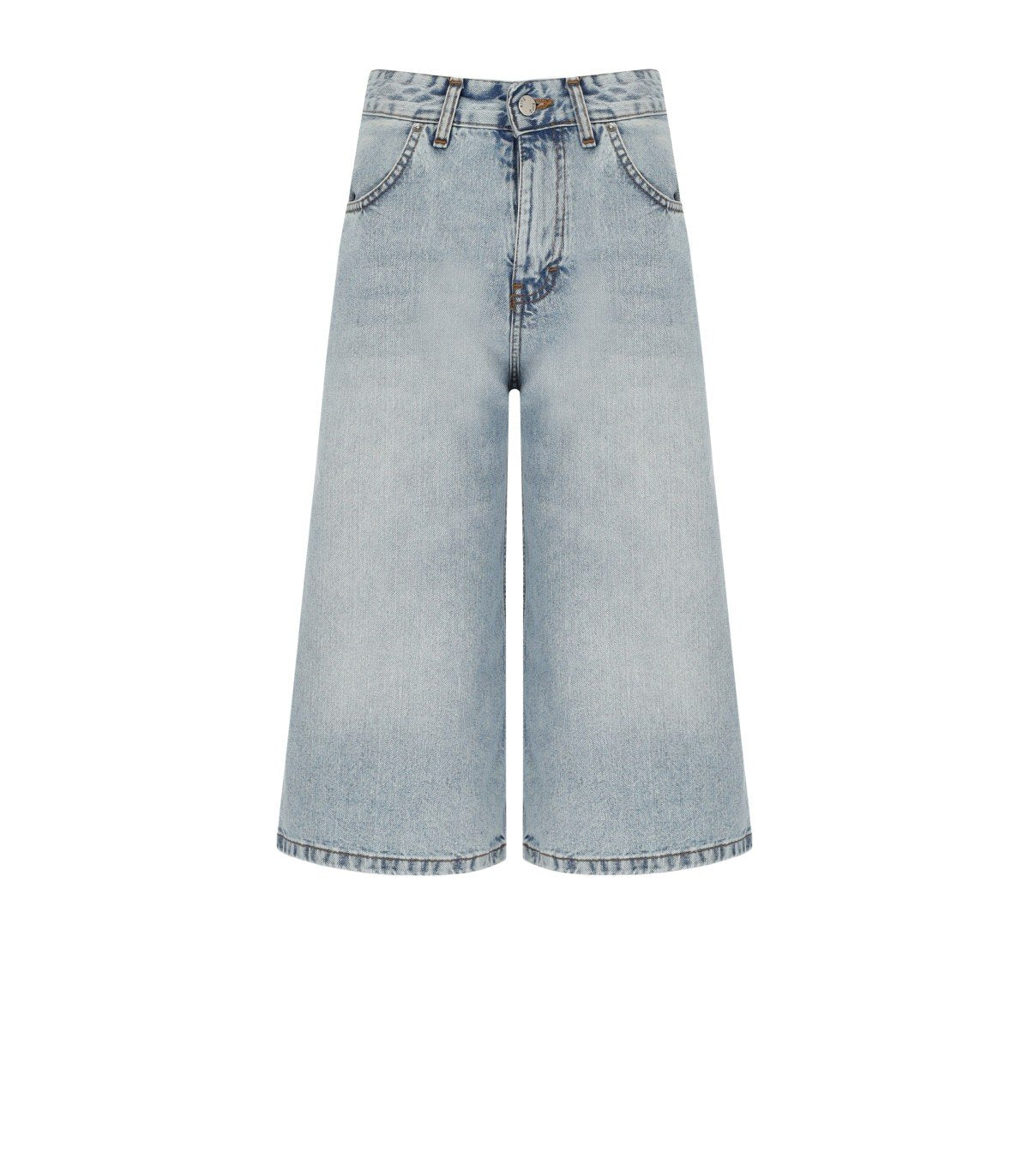 K.K. HELLBLAUE DENIM BERMUDA SHORTS