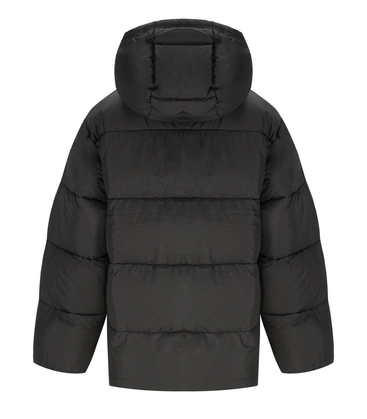 CARHARTT WIP TORONTO CAMO DUCK BLACK HOODED PADDED JACKET