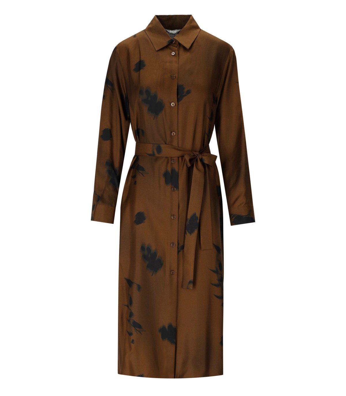 MM MAX MARA JADI BRONZE SHIRT DRESS