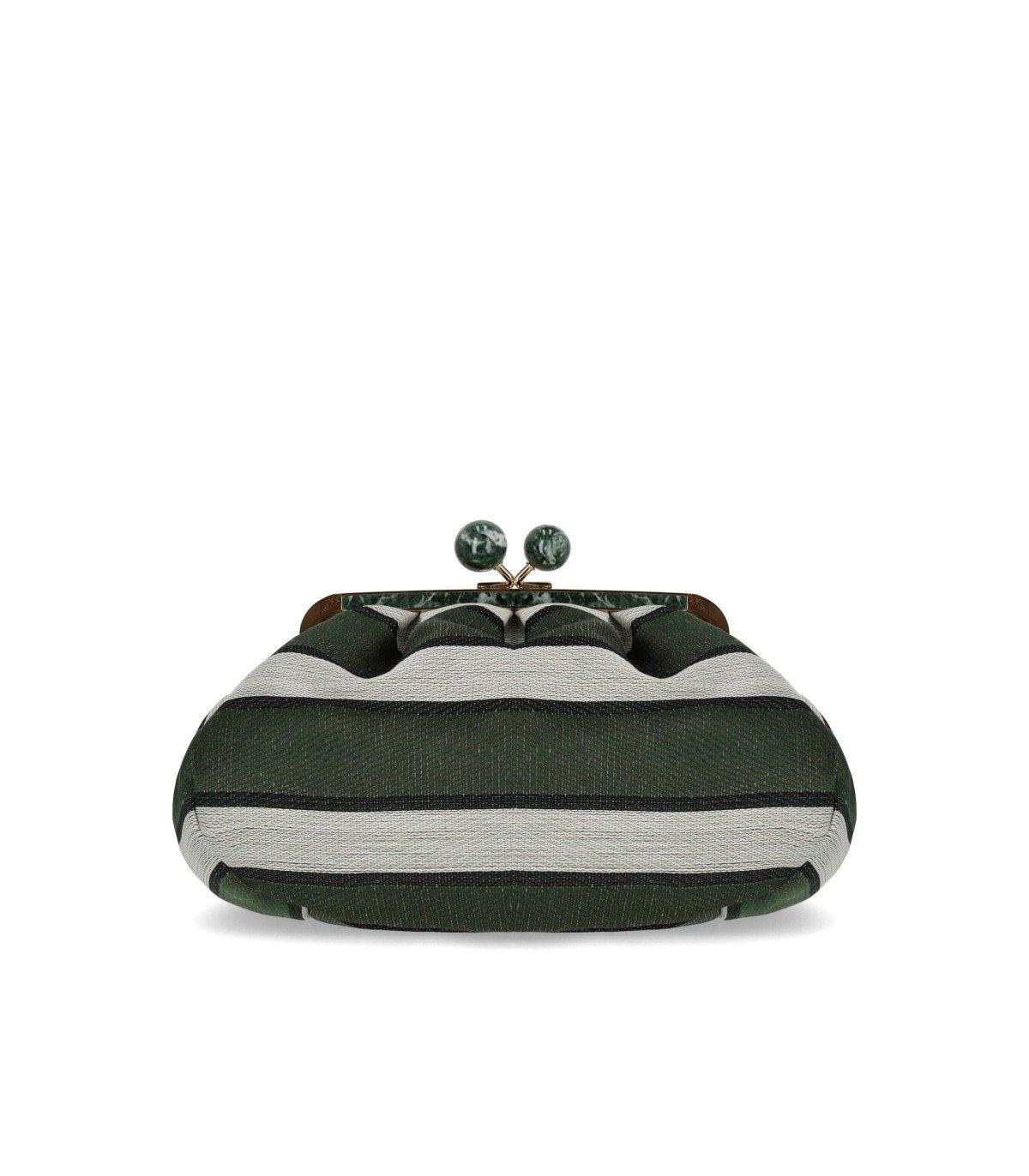 MAX MARA WEEKEND PASTICCINO ITALIANROOTS MEDIUM GREEN CLUTCH BAG