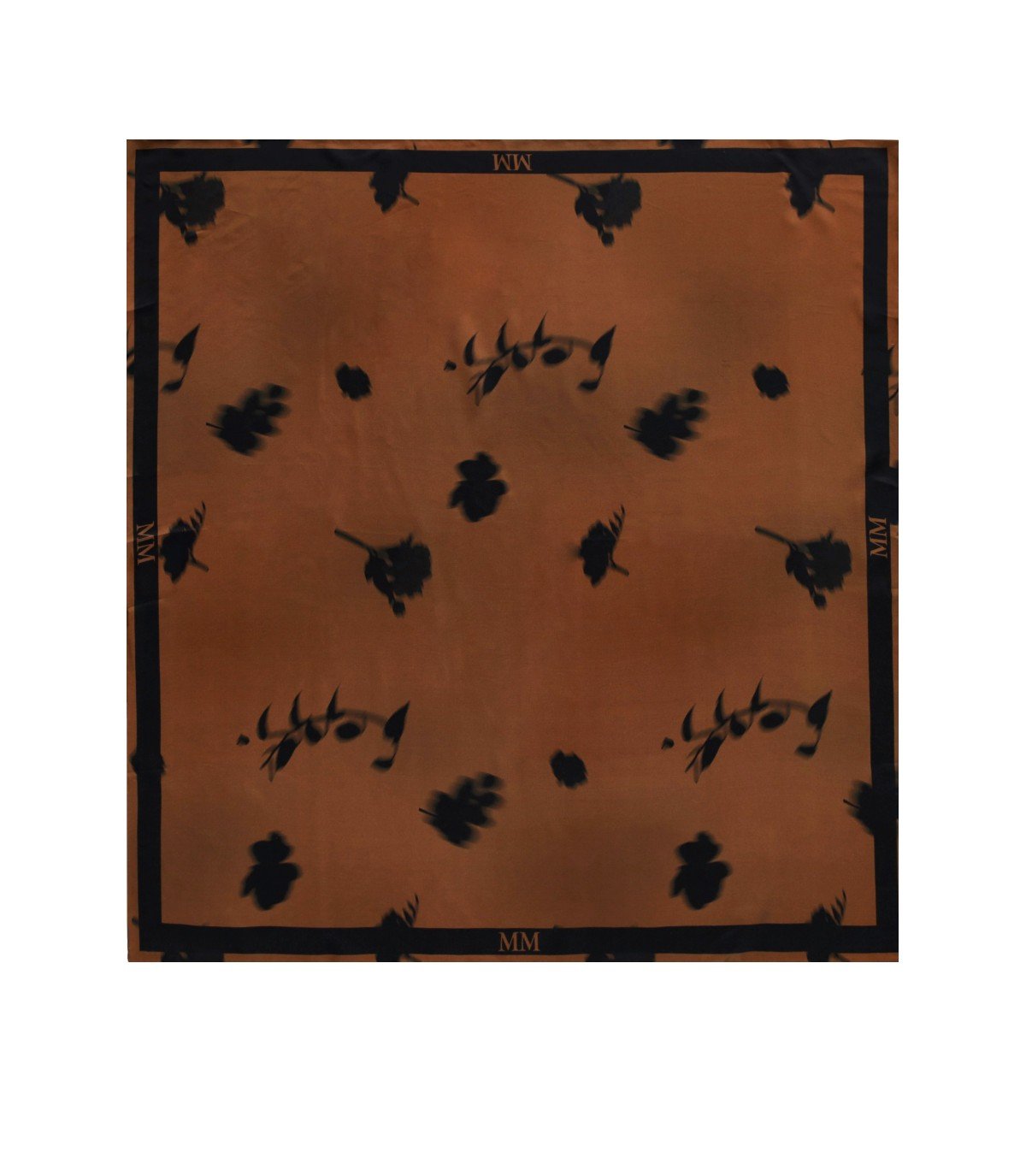 MM MAX MARA FAUST BROWN FOULARD