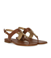 MICHAEL KORS MARCIA BRAUNER ZEHENTRENNER SANDALE