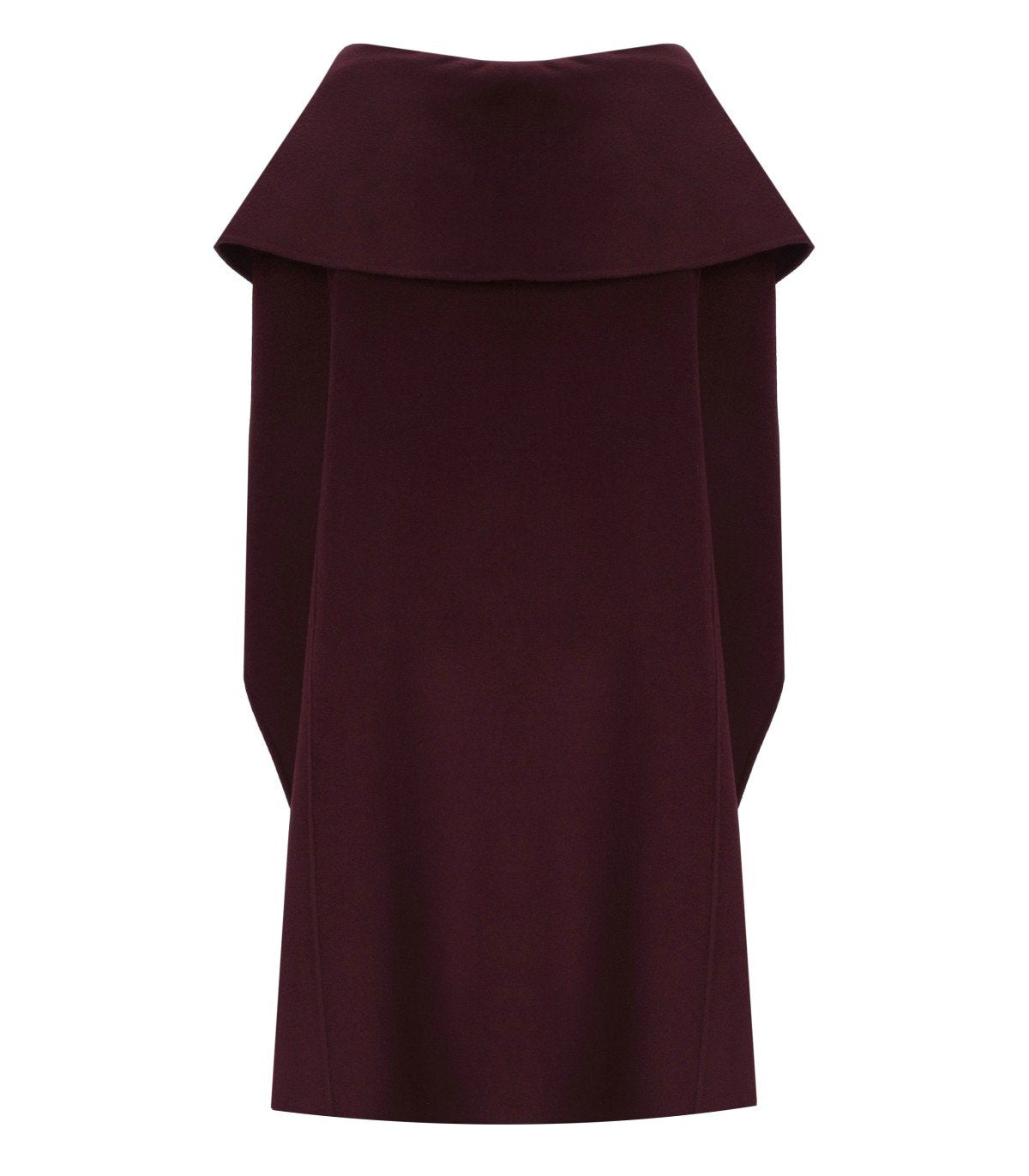 CAPA CON CINTURÒN MERLOT ELISABETTA FRANCHI