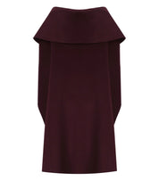 CAPA CON CINTURÒN MERLOT ELISABETTA FRANCHI
