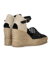 ESPADRILLA CON ZEPPA CARINA NERA PALOMITAS