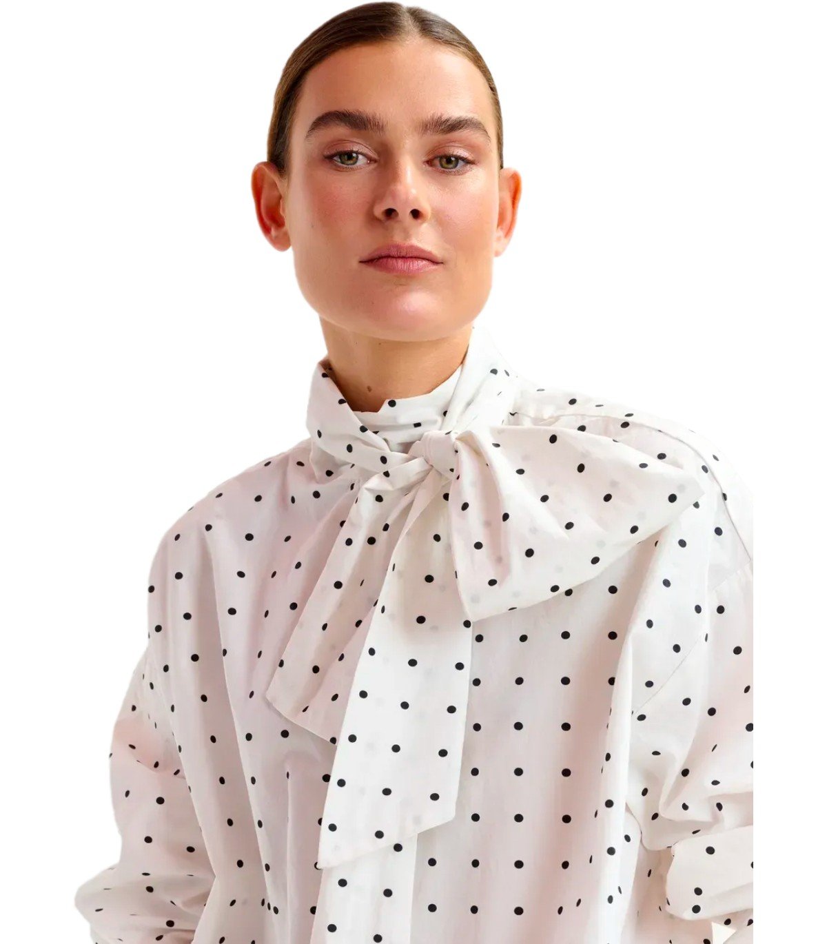 ESSENTIEL ANTWERP IMOVERIT WHITE SHIRT