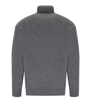 C.P. COMPANY GRS GUNMETAL TURTLENECK SWEATER