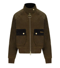 BARBOUR IVYBRIDGE WAX GREEN JACKET - 8