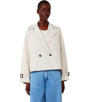TRENCH CORTO BOERO AVORIO MAX MARA WEEKEND