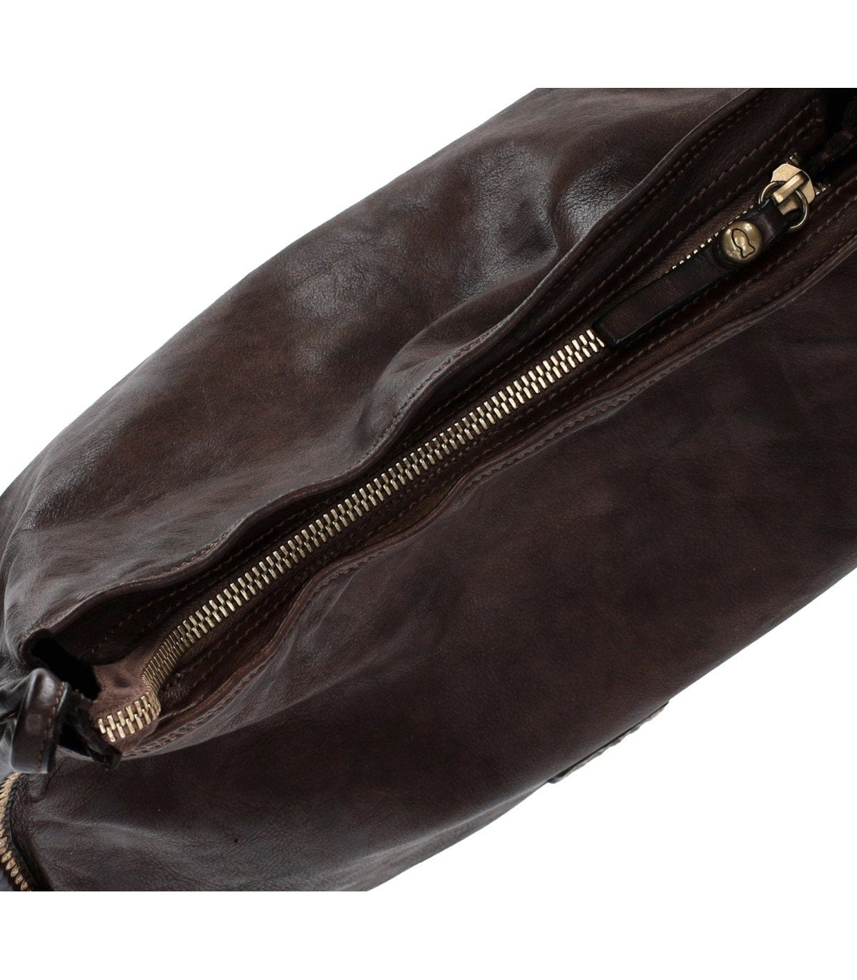 CAMPOMAGGI LUANA DARK BROWN SHOULDER BAG