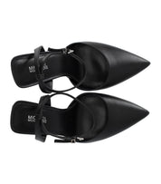 MICHAEL KORS IMANI BLACK SLINGBACK PUMP