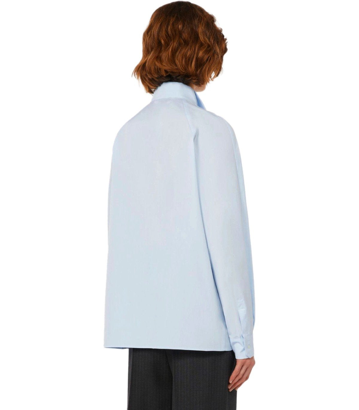 MAX MARA WEEKEND ACANTO LICHTBLAUWE OVERHEMD