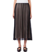 MAX MARA WEEKEND BABY BLACK MIDI SKIRT