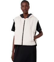 ÄRMELLOSE STEPPJACKE ACCENNI SCHWARZ MAX MARA WEEKEND