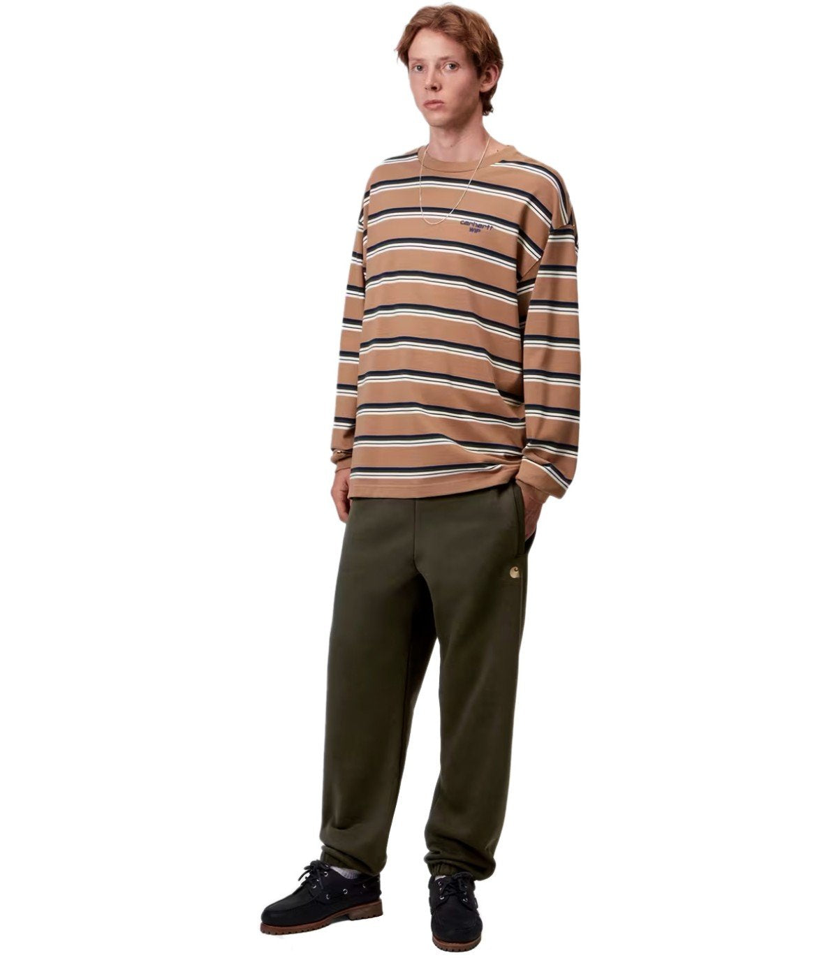 CARHARTT WIP CHASE OLIVGRÜNE JOGGING HOSE 