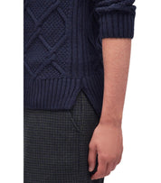 PULL À COL ROULÉ BURNE ROLL BLEU BARBOUR