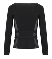 CHAQUETA BUSTIER NEGRA ELISABETTA FRANCHI