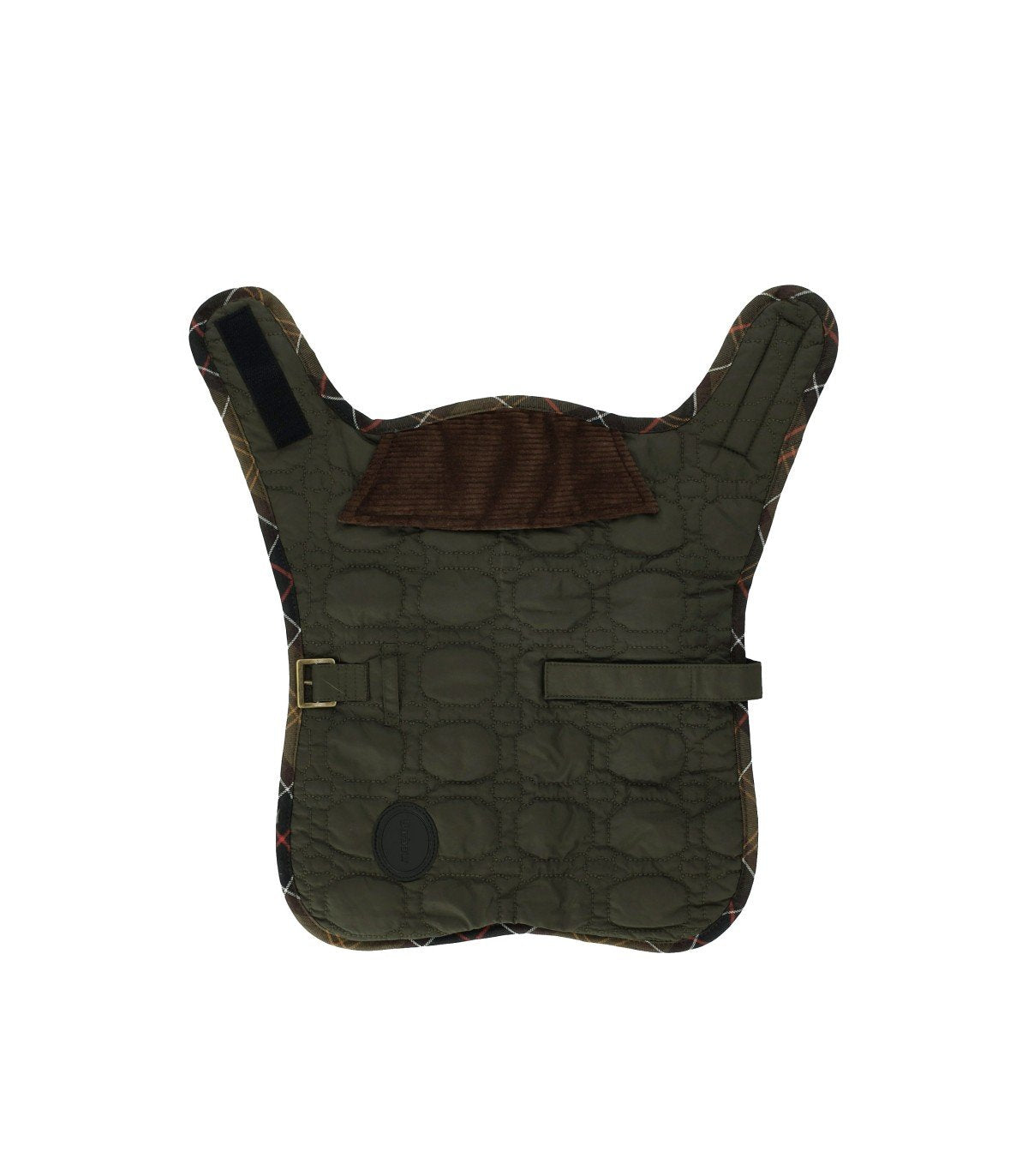 BARBOUR DOG BONE OLIVGRÜNER MANTEL