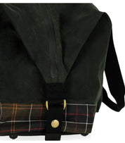 BARBOUR FIELD WAX GRÜNE REISETASCHE