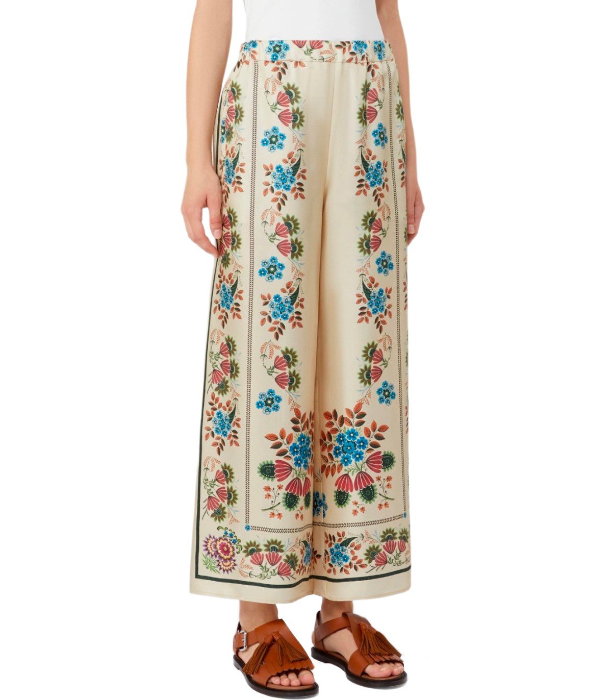 MAX MARA WEEKEND SNACK IVORY PANTS