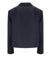 ESSENTIEL ANTWERP ITZEL MARINEBLAUER CROPPED BLAZER