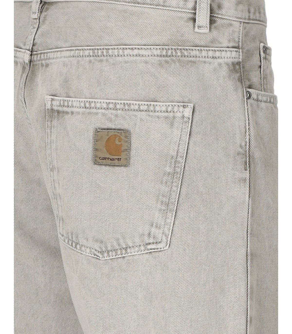 CARHARTT WIP NEWEL OPUNTIA CHALK WASH JEANS