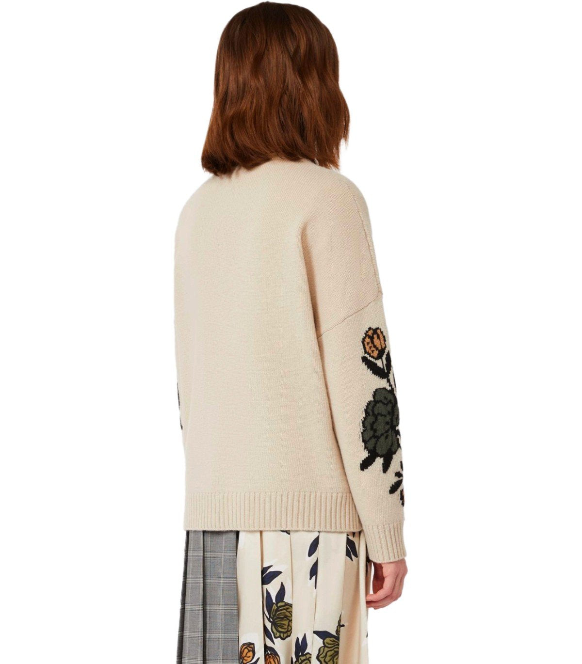 MAGLIONE GIROCOLLO PAVIDI ECRU' MAX MARA WEEKEND