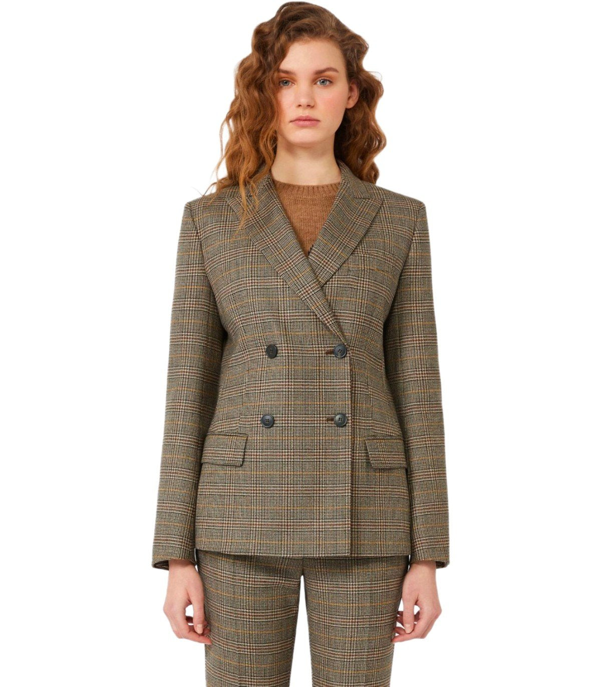MAX MARA WEEKEND GIOVE BRAUN ZWEIREIHIGER BLAZER