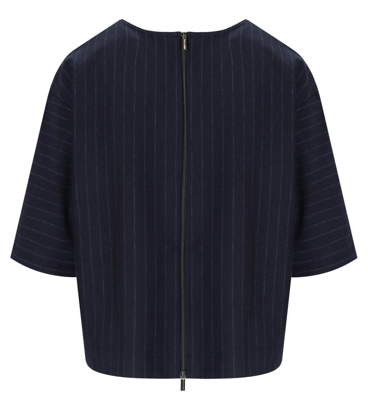MM MAX MARA KAYA NAVY BLUE BLOUSE