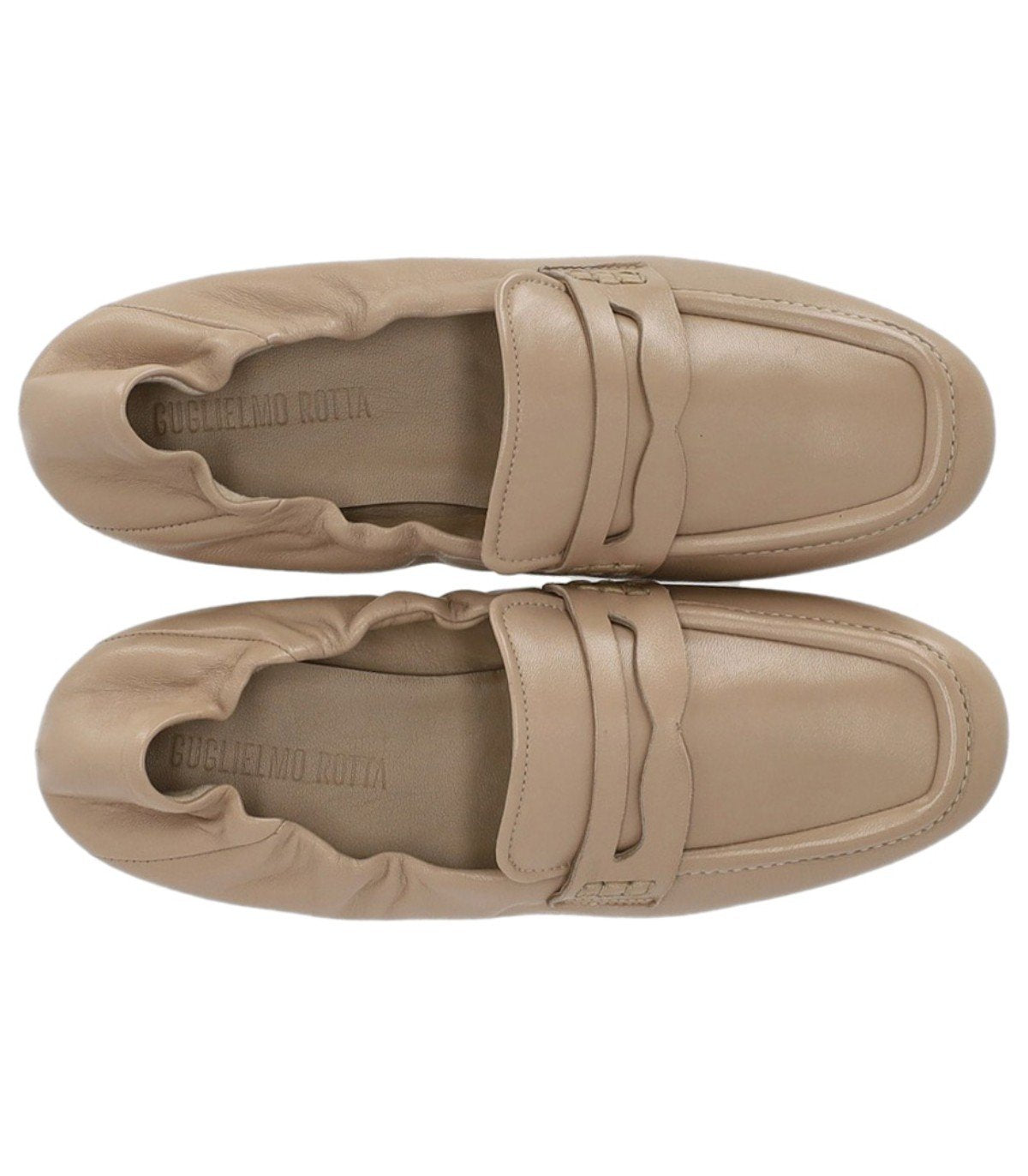 GUGLIELMO ROTTA SATIN1 BEIGE SNEAKER