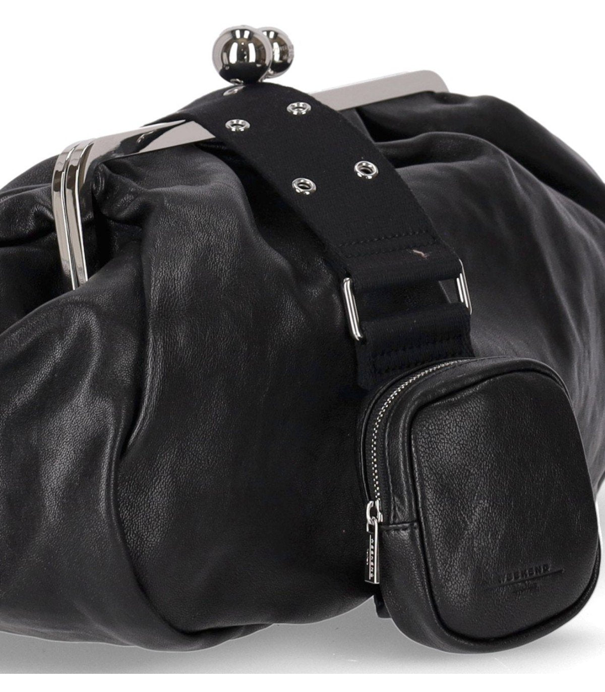 MAX MARA WEEKEND CRISTIN LARGE SCHWARZER CLUTCH