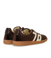 SNEAKER CLOUD VELOURS BRUN BACK70