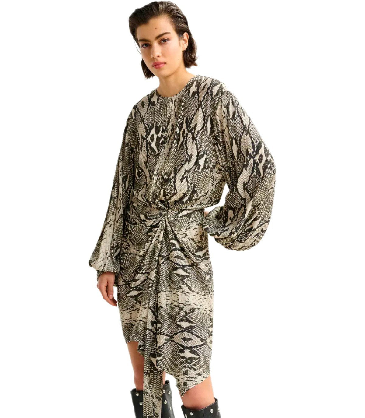 ESSENTIEL ANTWERP IFRENCH PYTHON KLEID