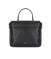 FURLA MOONLIGHT S BLACK HANDBAG