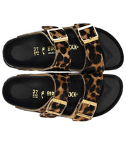 CIABATTA ARIZONA FUR HEX LEOPARDATE NATURAL BIRKENSTOCK