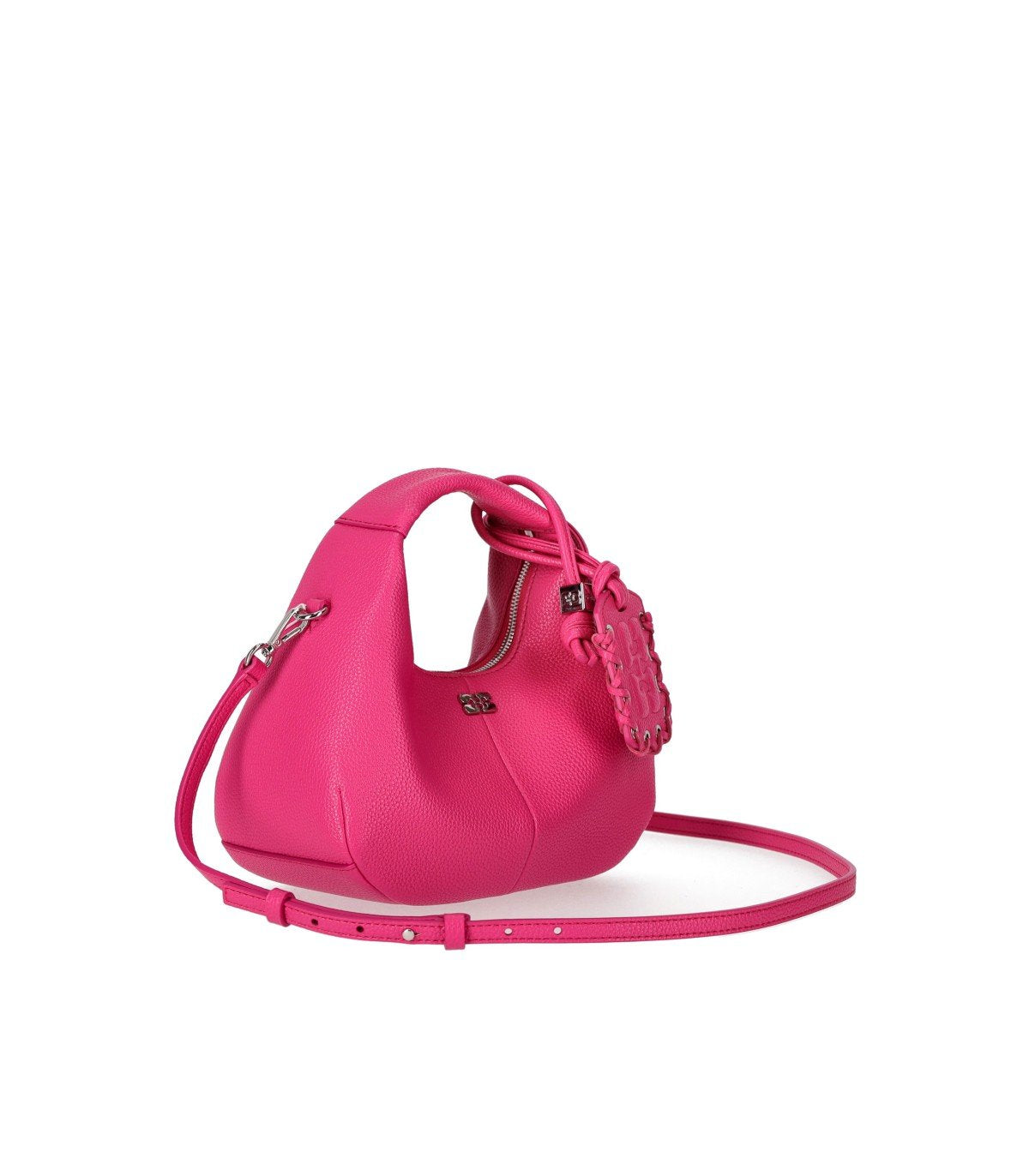 SAC HOBO MINI FUCSIA GANNI