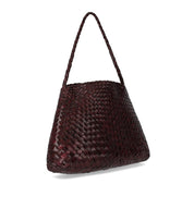 DRAGON DIFFUSION SANTA MARIA MINI BURGUNDY SHOULDER BAG