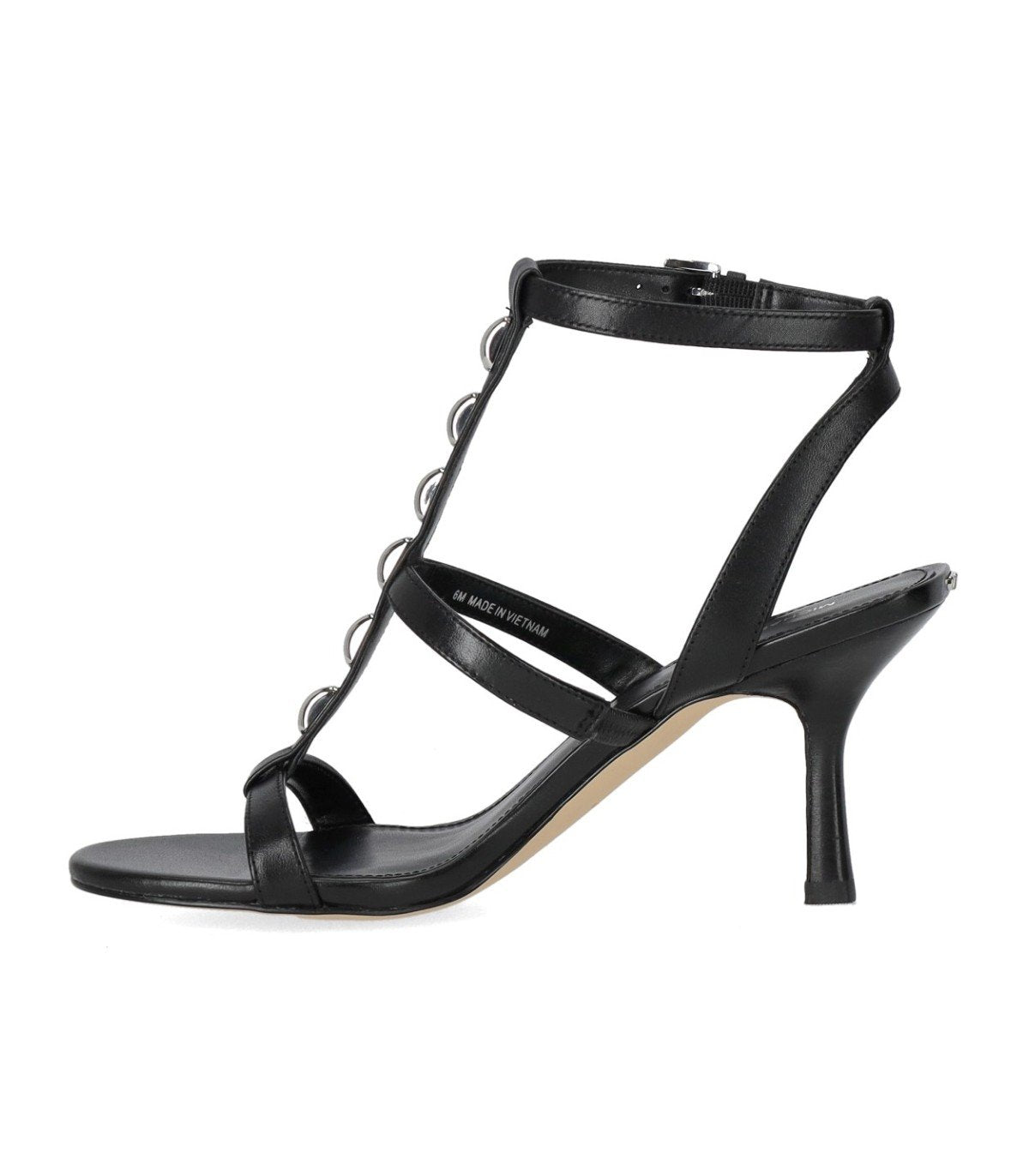 MICHAEL KORS NARA BLACK HEELED SANDAL