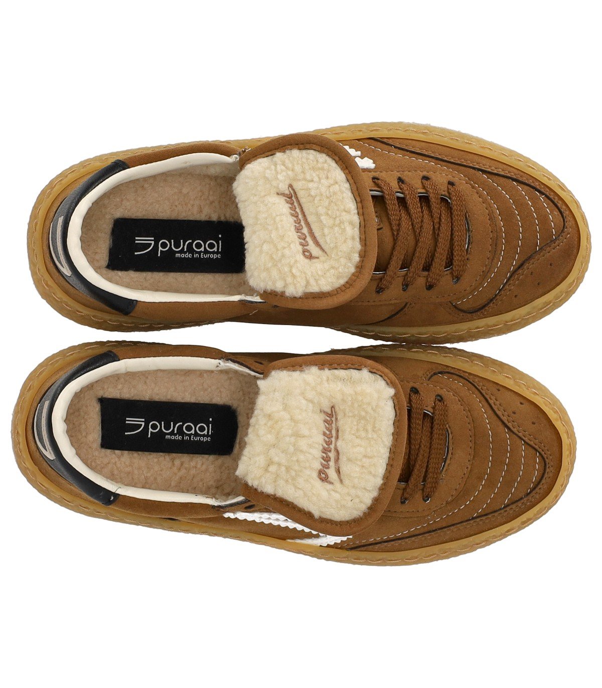 PURAAI 4.05 POLLY TAB TEDDY SNEAKER