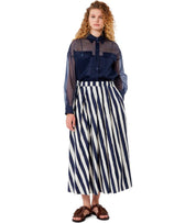 CAMICIA COLOMBA BLU MAX MARA WEEKEND