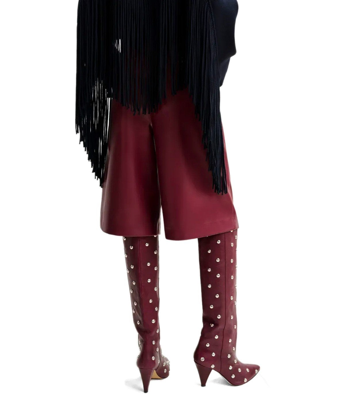 ESSENTIEL ANTWERP ITOP BORDEAUXROTE BERMUDASHORTS