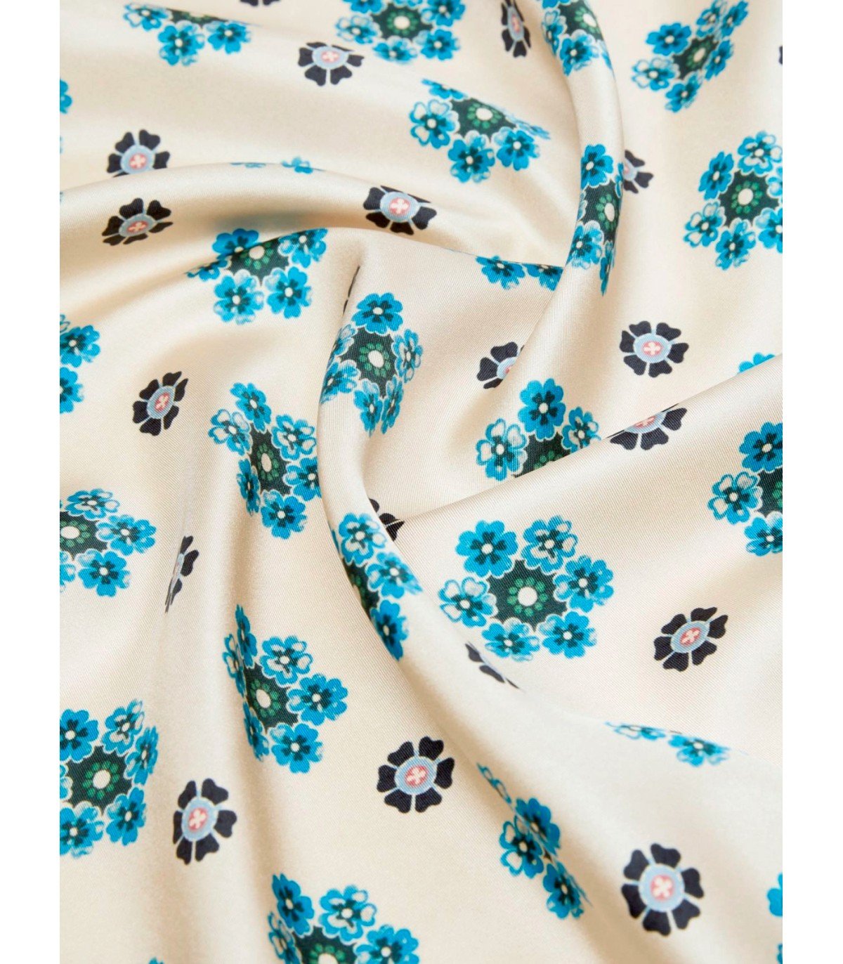 MAX MARA WEEKEND ONESTO BEIGE FOULARD SCARF