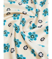 MAX MARA WEEKEND ONESTO BEIGE FOULARD SCARF