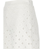 MAX MARA BEACHWEAR UGUALE WHITE SHORTS