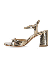 SERGIO LEVANTESI GLENDA GOLD HEELED SANDAL